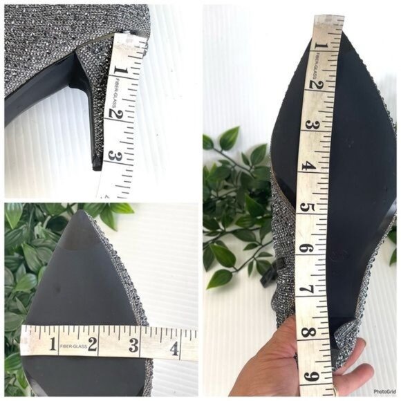 Michael Kors Katerina heeled Embellished Glitter ankle Bootie 7 - Picture 7 of 11